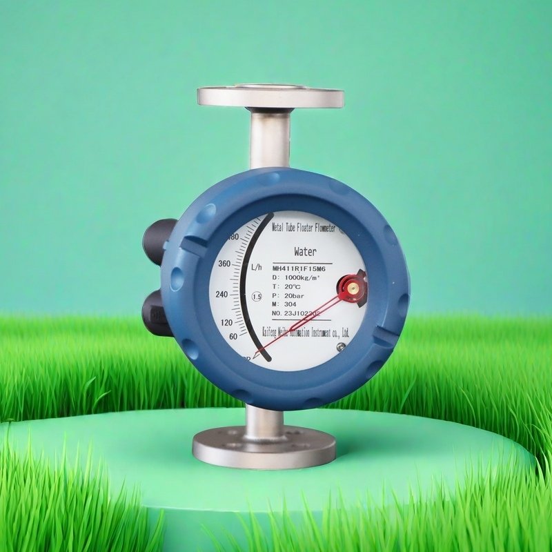 China Flow Meter Liquid Mechanical Meter With Printer Metal Tube Rotameter