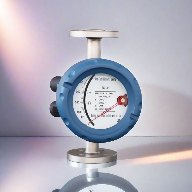 China Flow Meter Liquid Mechanical Meter With Printer Metal Tube Rotameter