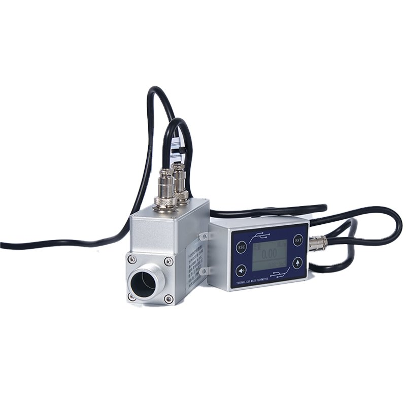 Micro Thermal Gas Mass Flow Meter Industrial Oxygen Co2 O2 Nitrogen Mass Flow Meter