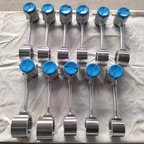 Vortex Flow Meter Price Compress air Nitrogen Saturated Overheat Steam Flowmeter Gas Flow Meter