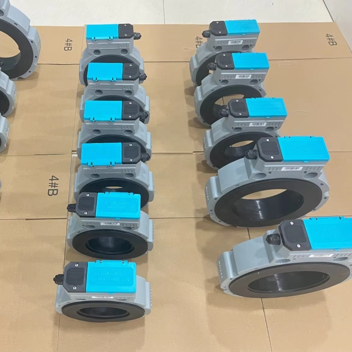 Intelligent Battery Power Sandwich Ultrasonic Flow Meter Clip-On Card Type Water Meter Card Type Ultrasonic Water Meters