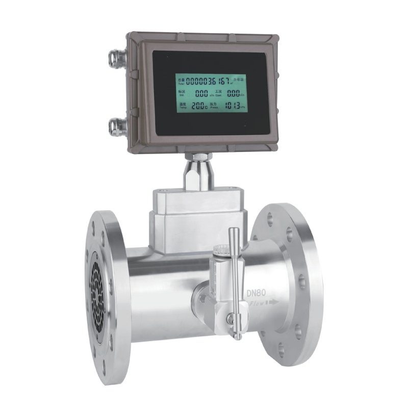 High Pressure Digital High-Tech Smart Turbine Flowmeter for Liquid Thread Connection Advanced Solution for Measuring Fluid Flow
