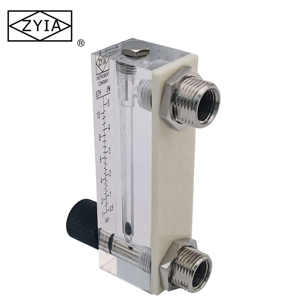 Economic Panel Type Ro Mechanical Water Flowmeter Medical Oxygen Liquid Control Flow Meter