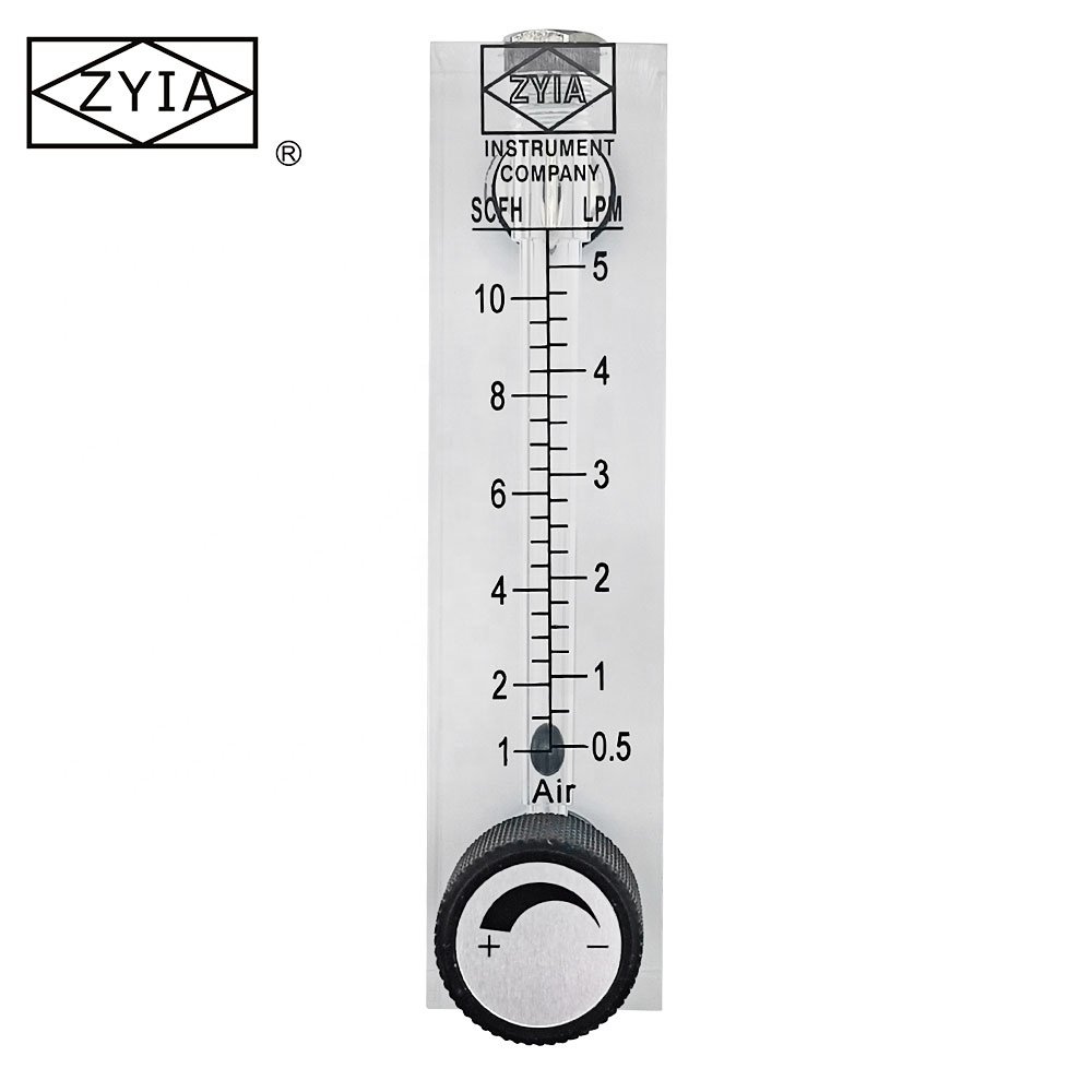 Economic Panel Type Ro Mechanical Water Flowmeter Medical Oxygen Liquid Control Flow Meter