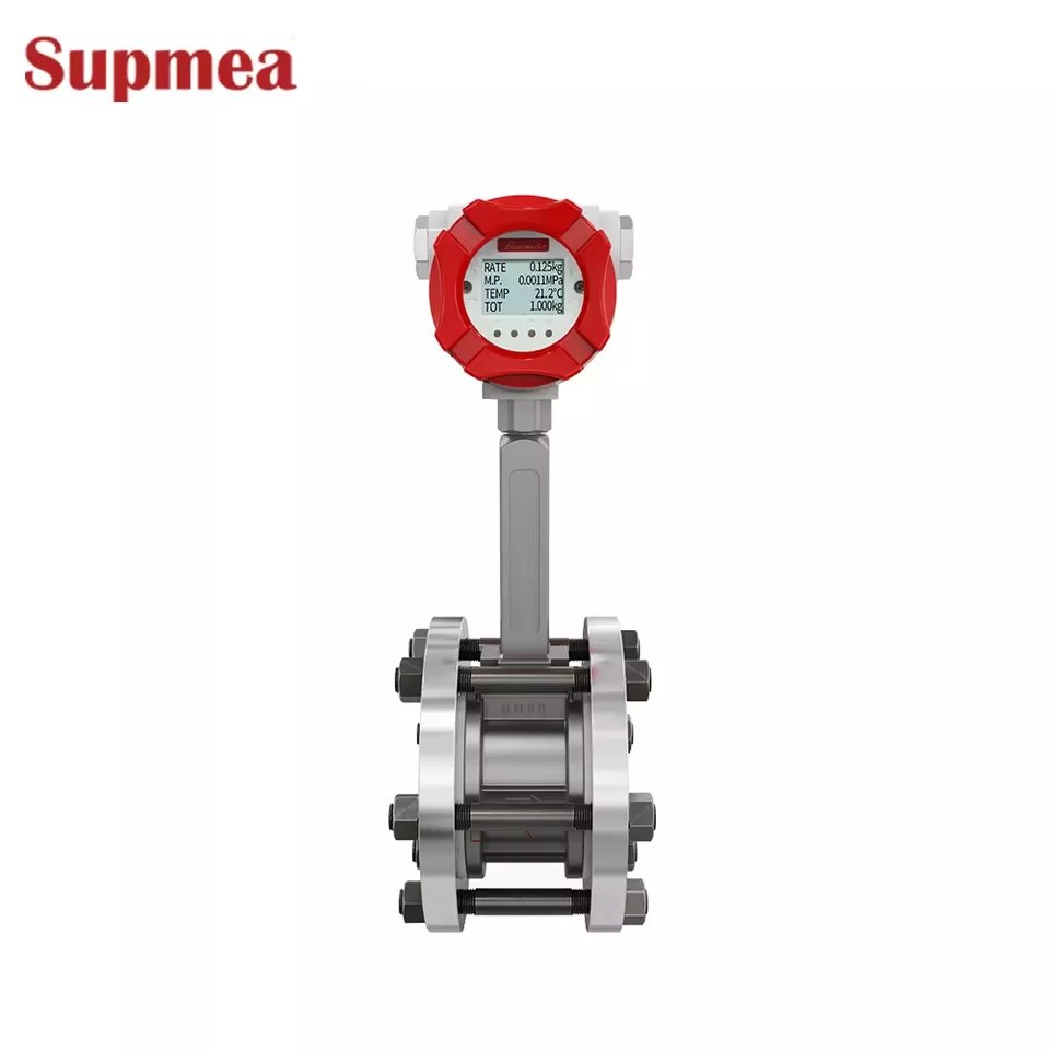 Analog vortex Flowmeter Superheated Steam vortex Flowmeter Boiler Saturated Steam vortex Flow Meter