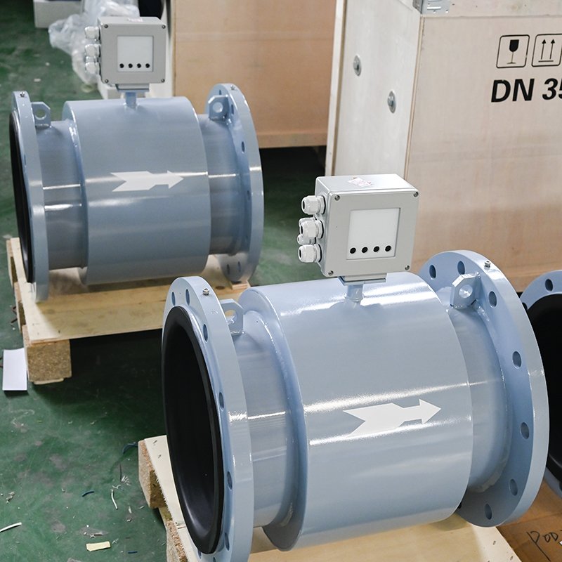Food Grade Flow Meter 0.2% Accuracy Electromagnetic Flow Meter for Food