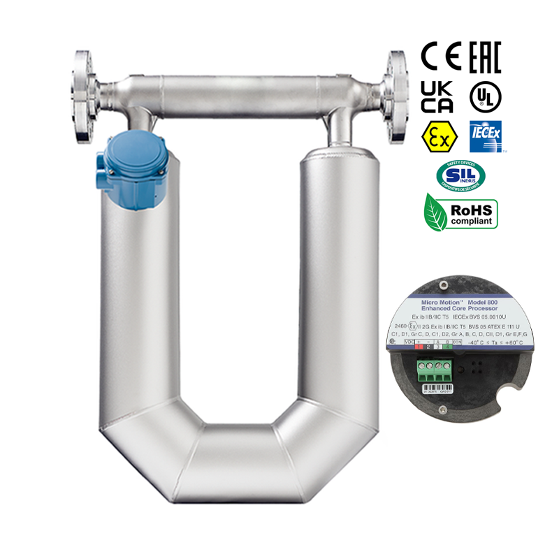 Emerson CMF 300H 100 200 300 2700 4700 Water Oil Liquid Air Flowmeter Mass Flow Meter Micro Motion ELITE CMF300H Coriolis Meter