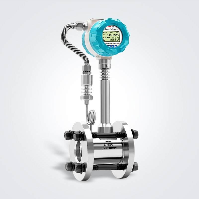 Liquid Gas Steam Flowmeter Digital Explosion-proof High Temperature vortex Flowmeter