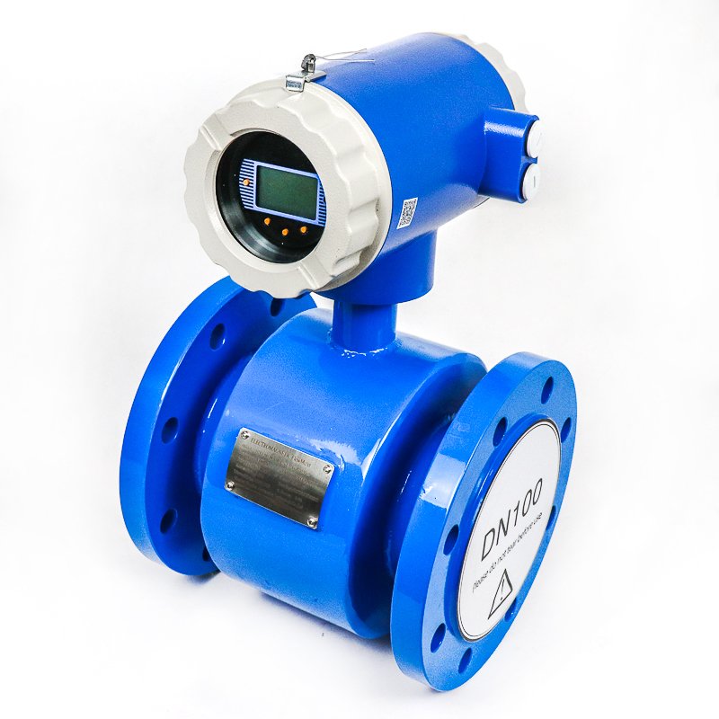 2 Inch Flange Type Dirty Water Electromagnetic Flow Meter 4-20ma Output Flowmeter Dn50