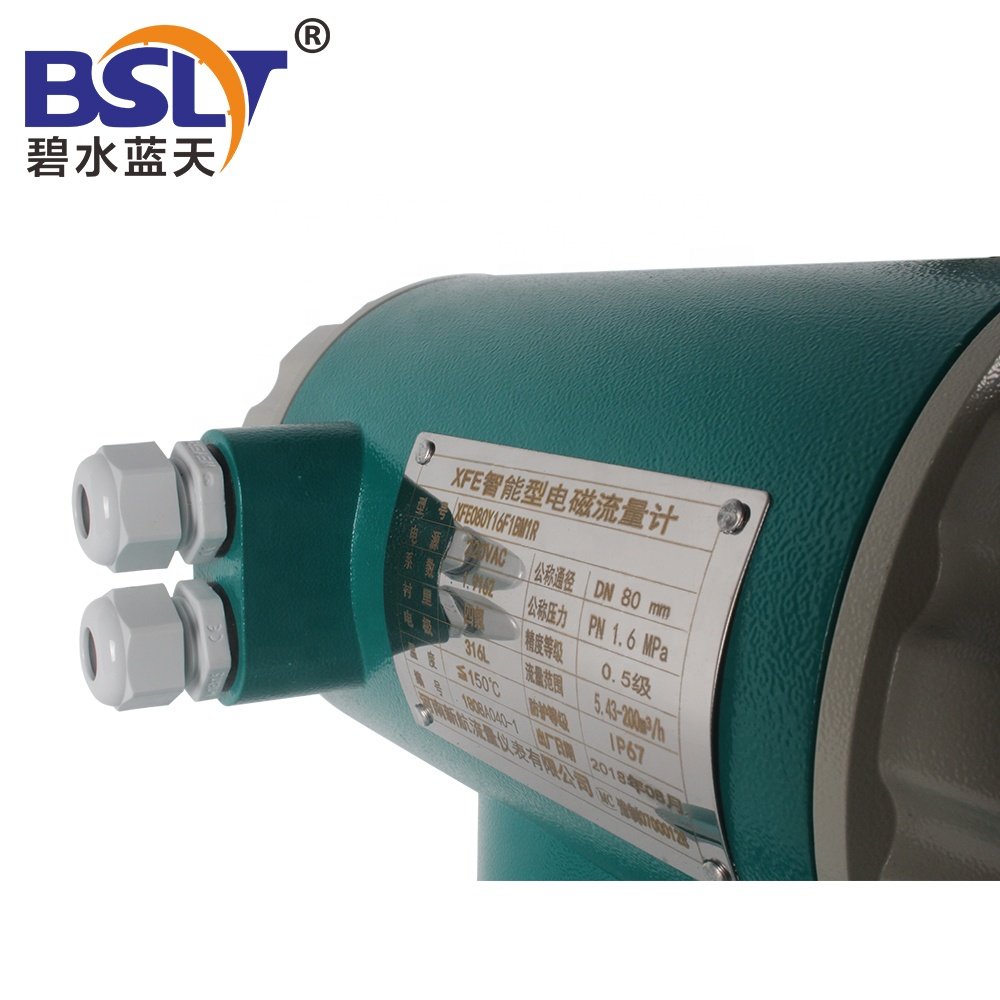 OEM Customizable Stainless Steel Electromagnetic Flow Meter Magnetic Type for Water Measurement Custom Features Supported