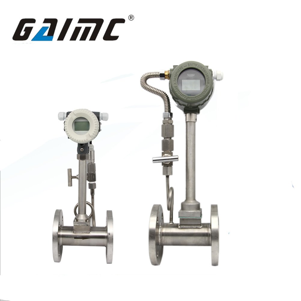 GVF100 Digital RS485 Propane Biogas Steam vortex air Flow Meter Price