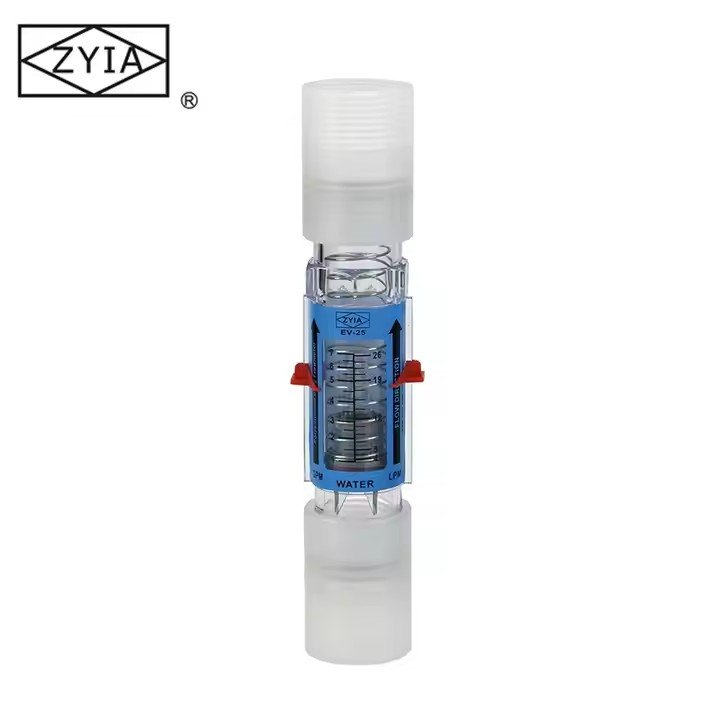 High Accuracy EV Series Plastic Tube Type Gas Flow Meter Natural Variable Range air PSU Flowmeter Rotameter
