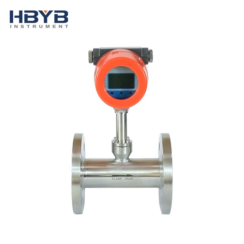Kaifeng Oxygen Nitrogen Hydrogen So2 Gas 2.5MPa 4-20mA Clamp Thermal Mass Flow Meter for Gas