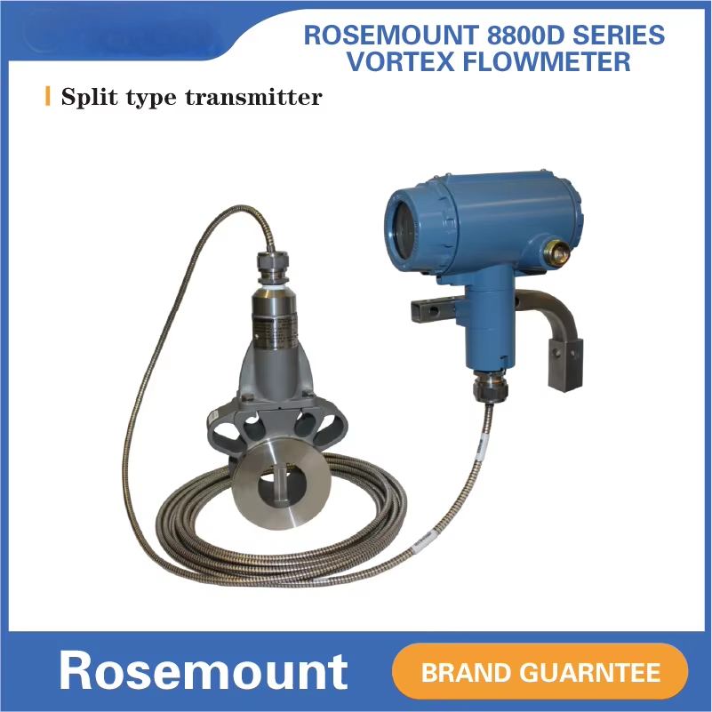 High Quality 100% Original Vortex Flowmeter 8800DF015S DN15 For Measure The Volumetric Flow Rate Of Gaseous Liquid Vapors