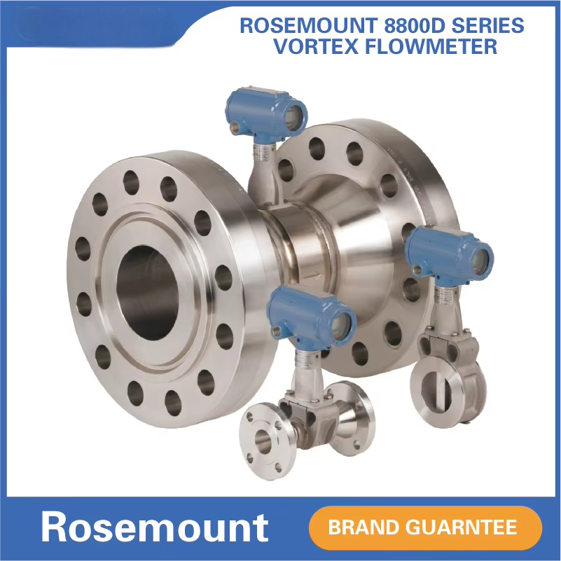 High Quality 100% Original Vortex Flowmeter 8800DF015S DN15 For Measure The Volumetric Flow Rate Of Gaseous Liquid Vapors