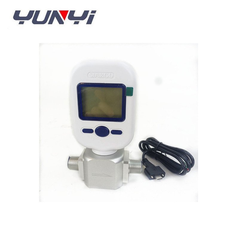 Free Shipping Fuel Dispenser Flowmeter Nitrogen Flm3 Smart Liquid Hydrogen Sensor air Gas Digital Mass Oil Flue Flow Meter
