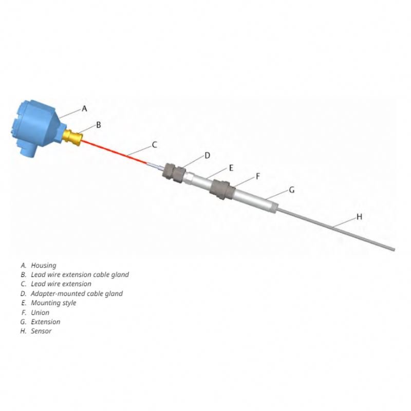 Original Emeerson Roseemount-214C RTD Temperature Sensor