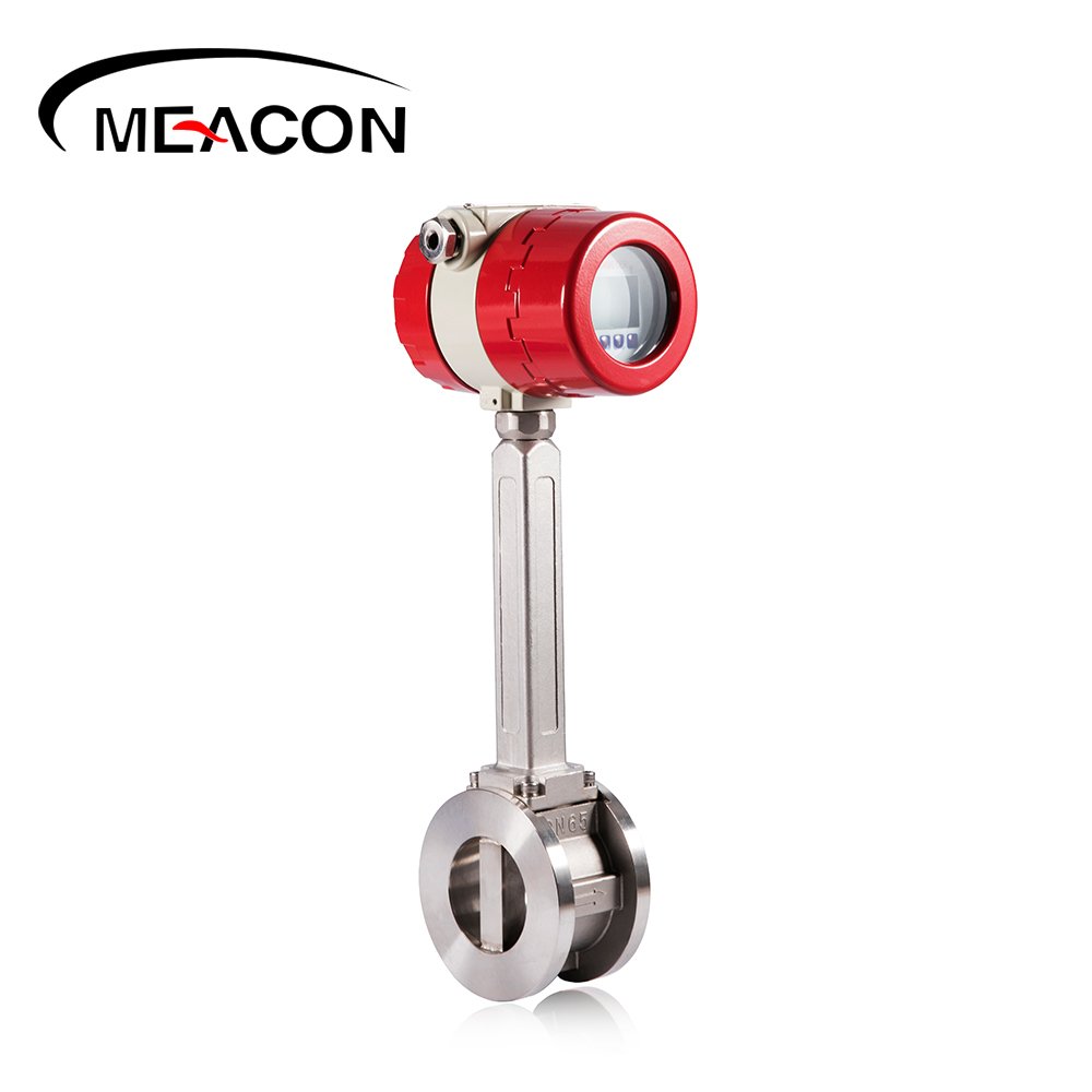 Swirl Wafer Vortex Flow Meter Saturation Steam and Oil Whirlpool Process Control for Water Gas Air