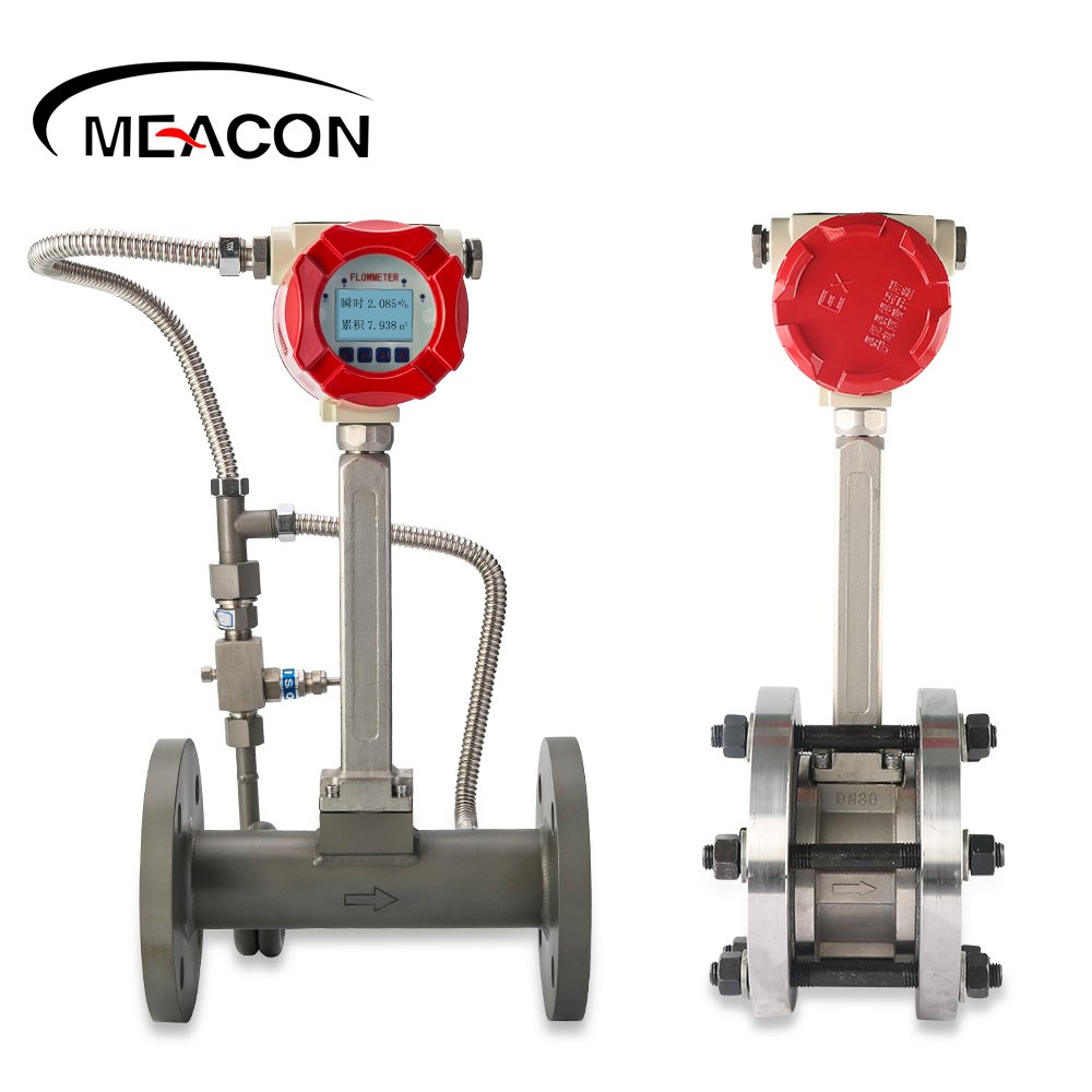 Swirl Wafer Vortex Flow Meter Saturation Steam and Oil Whirlpool Process Control for Water Gas Air