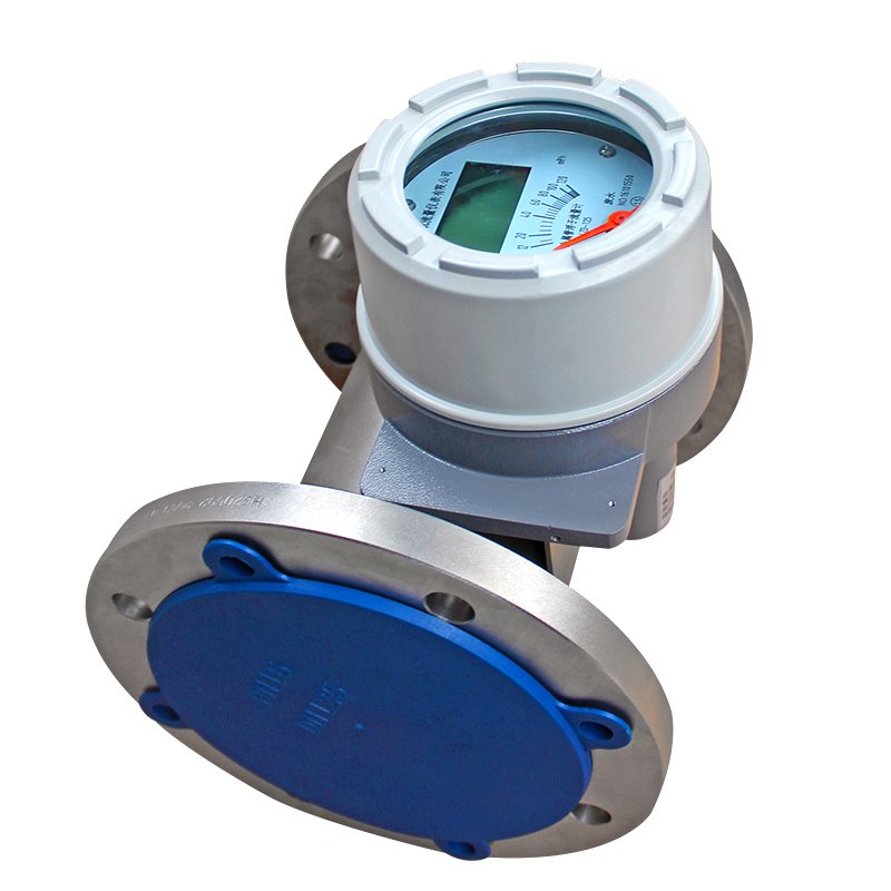 Stainless Steel Digital LCD Display Integral Flowmeter Sunflower Oil Multi-Media Fluid Measurement Customizable OEM Support