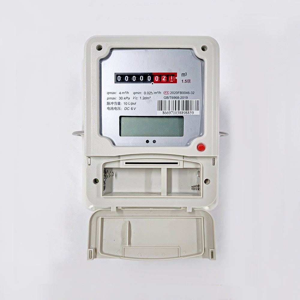 Support Customization lpg Gas Natural Gas G4 Gas Meter With RS485 Natural Gasflowmeter Need Batteries