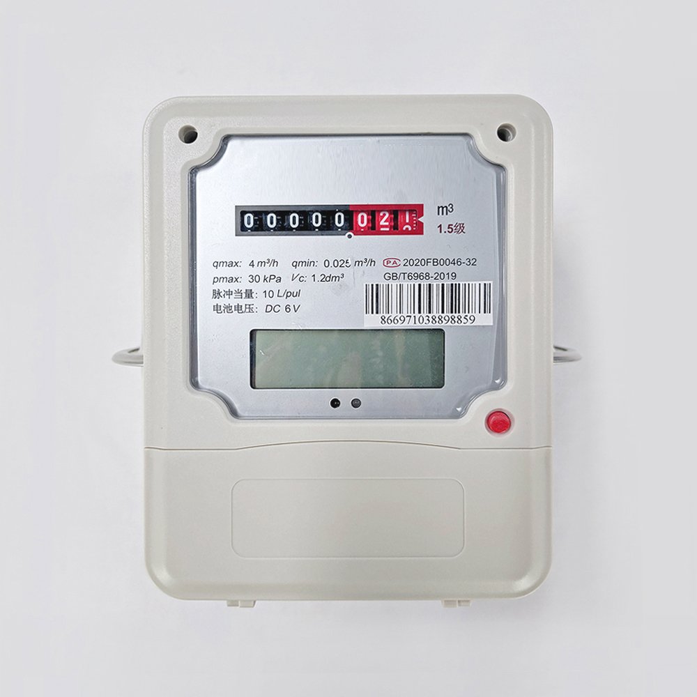 Support Customization lpg Gas Natural Gas G4 Gas Meter With RS485 Natural Gasflowmeter Need Batteries