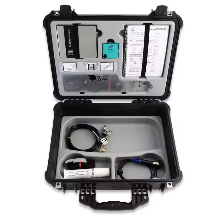 Emerson Rosemounts Smart Flowmeter Flexim FLUXUS G601 Portable Ultrasonic Gas Flow Meter