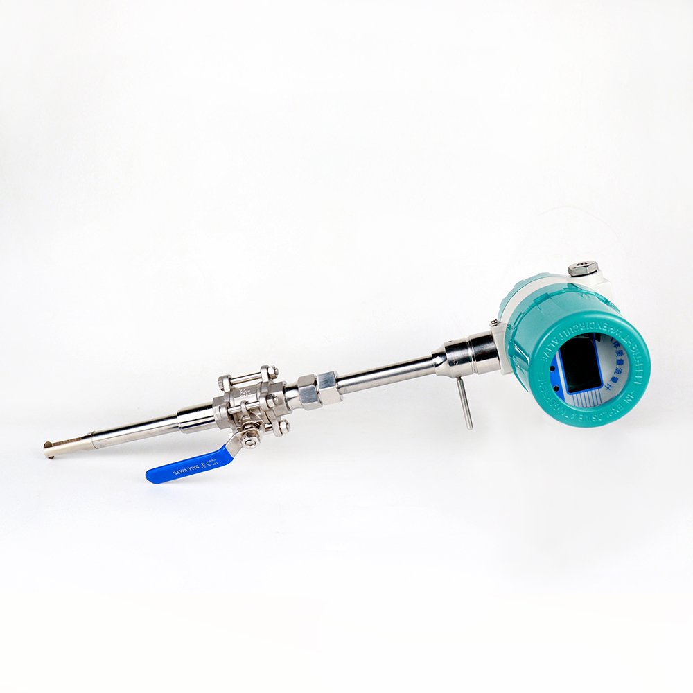 Insertion Nitrogen Flow Meter Compressed Air Steam Argon Thermal Gas Mass Flow Meter DN1000 Gas Flow Meter