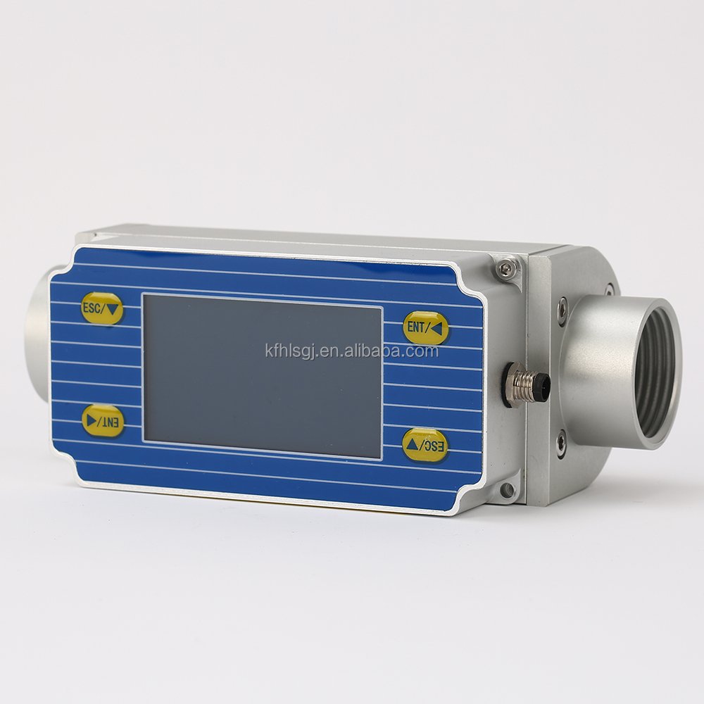 DN10 DN20 DN25 Micro Flow Compressed Air Flow Meter Compressed Air Flowmeter Lpg Thermal Mass Flowmeter