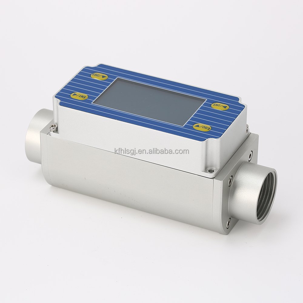 DN10 DN20 DN25 Micro Flow Compressed Air Flow Meter Compressed Air Flowmeter Lpg Thermal Mass Flowmeter