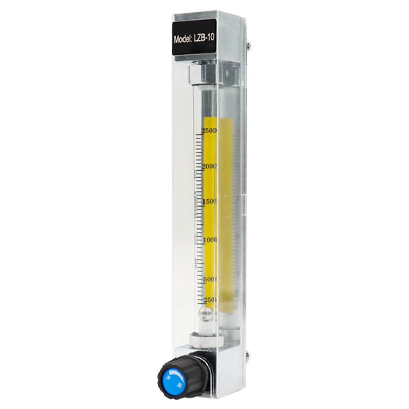 Gas Air Water Liquid Glass Tube Flow Meter Pipe Rotameter