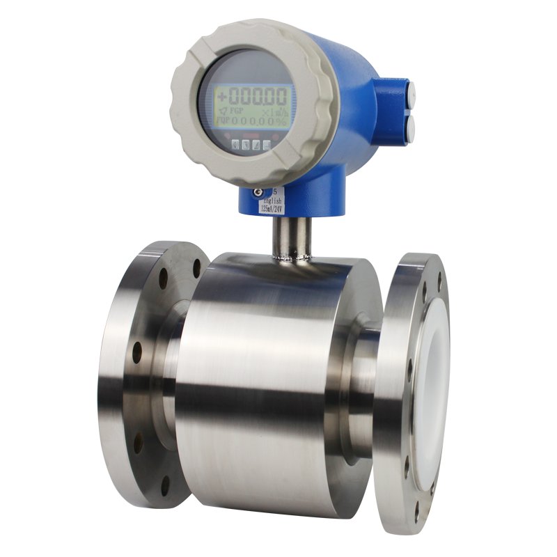 Digital Electromagnetic Water Flowmeter Flange Flow Meterelectro Magnetic Flow Meter Electromagnetic Flowmeter Flow Transmitter