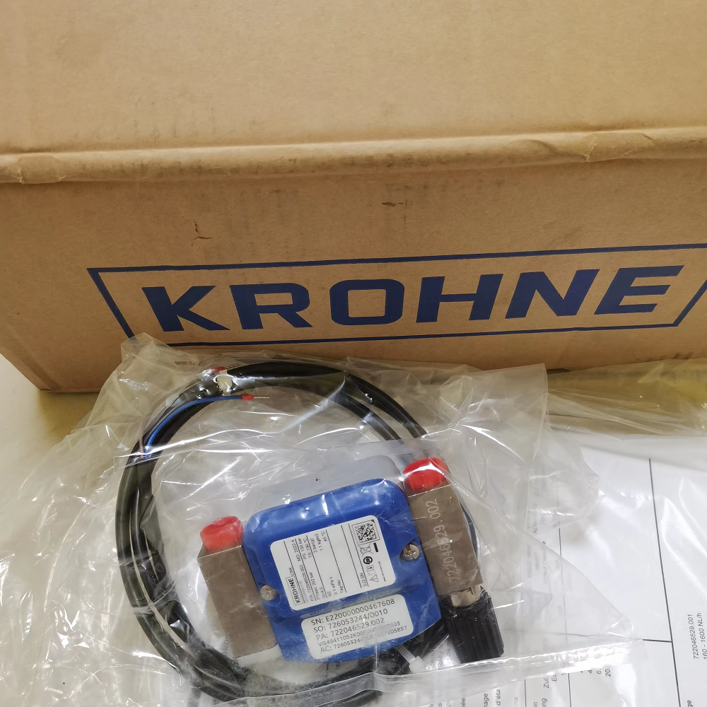 Original Krohne DK32/34 K 4-20 MA HART Variable Area Flowmeter with NAMUR Limit Switches