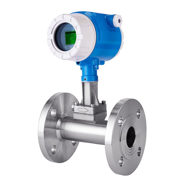 DN50 6" Steam 4-20ma Hart 2 Wire Sensors Best Quality Gas Precession Flow Meter vortex Flowmeter