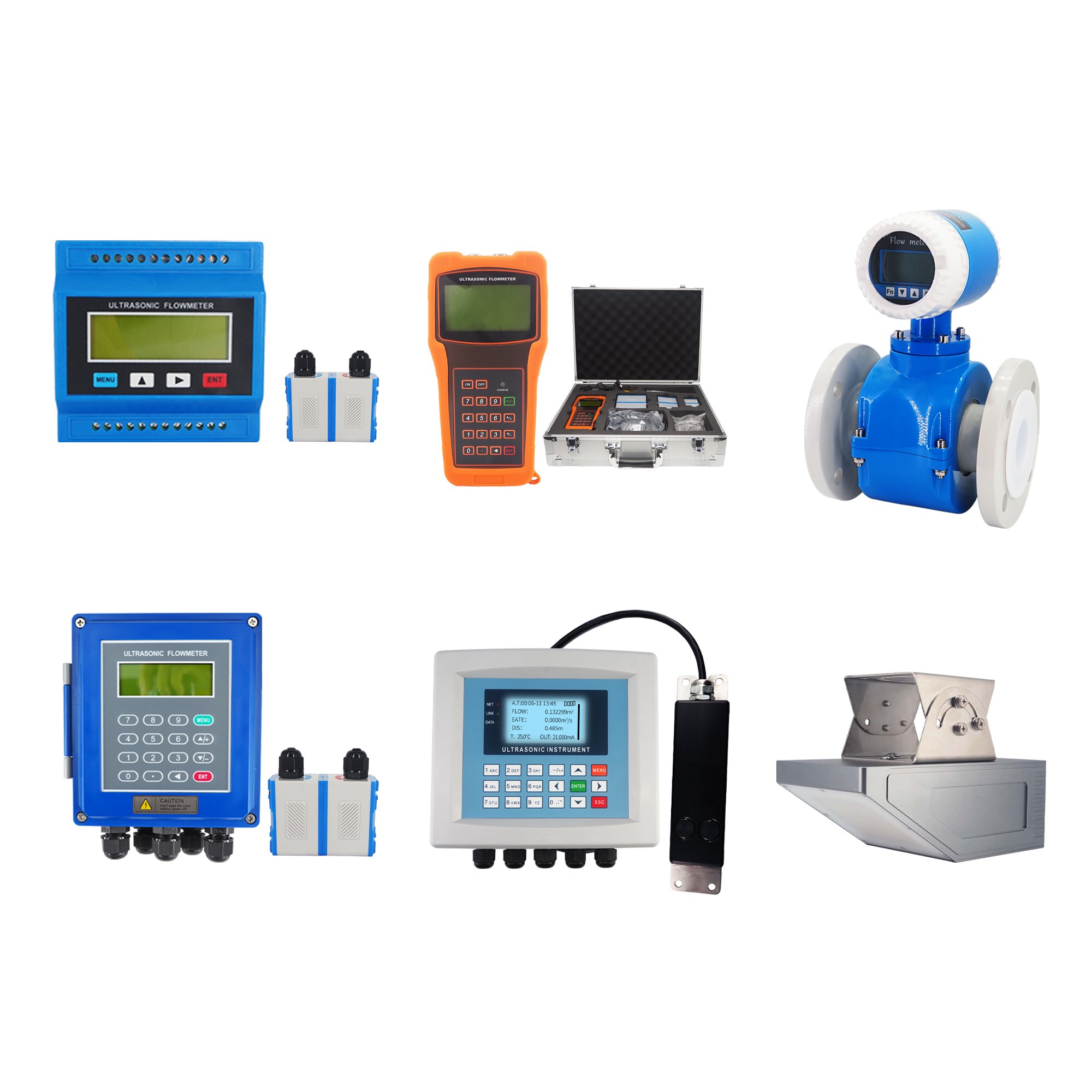 Aice Tech Very Durable Ultrasonic Flowmeter Ultrasonic Flowmeter
