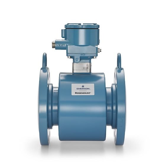Emerson Rosemount 8705 Flanged Magnetic Water Flow Meter