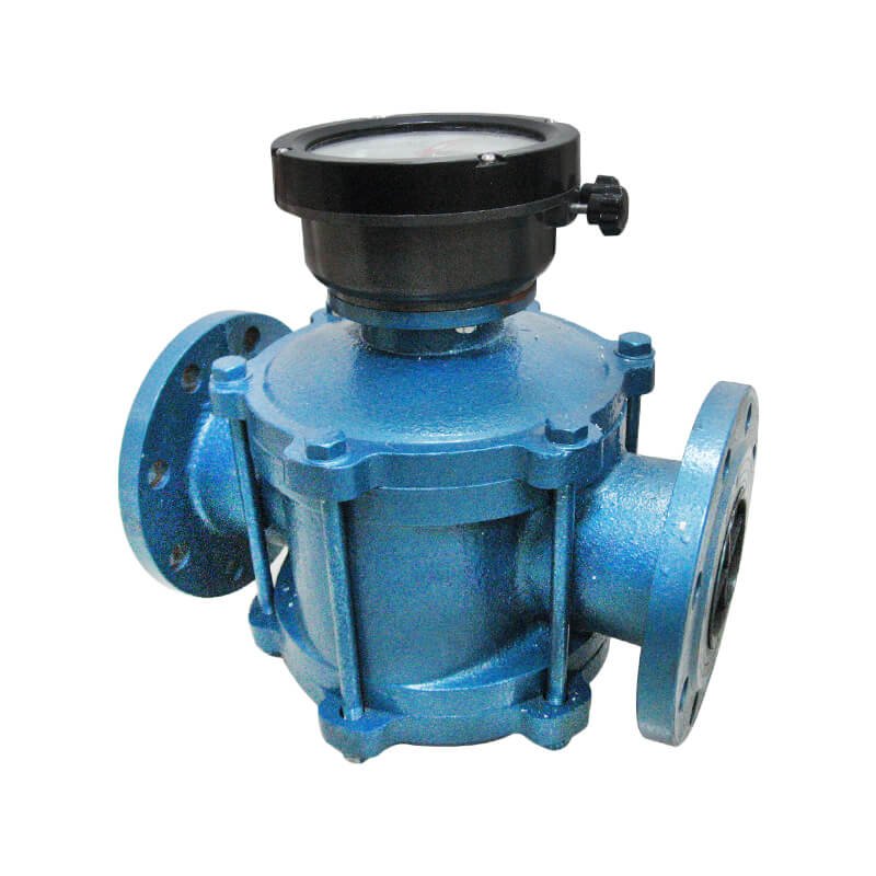 4 Inch High Temperature Oval Gear Flow Meter for Bunker Fuel