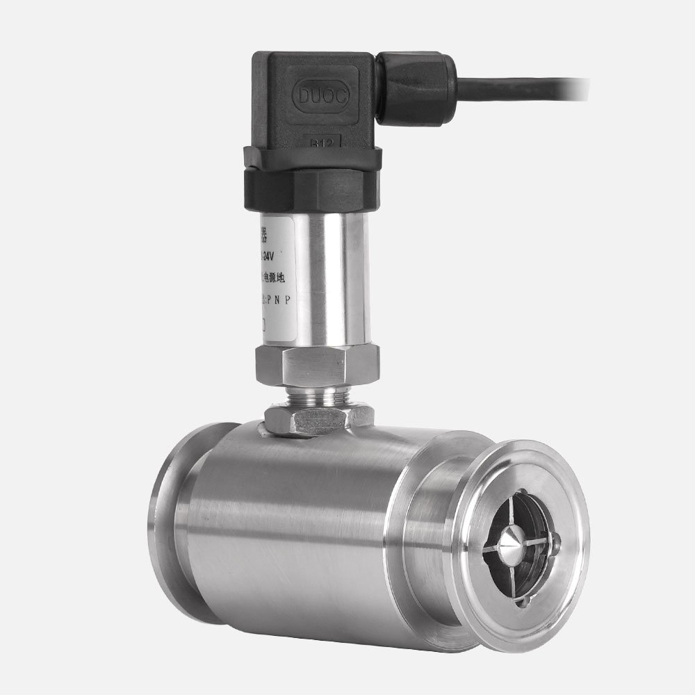 DN25 Pulse Turbine Flow Meter Water Gas Flowmeter with Factory Price