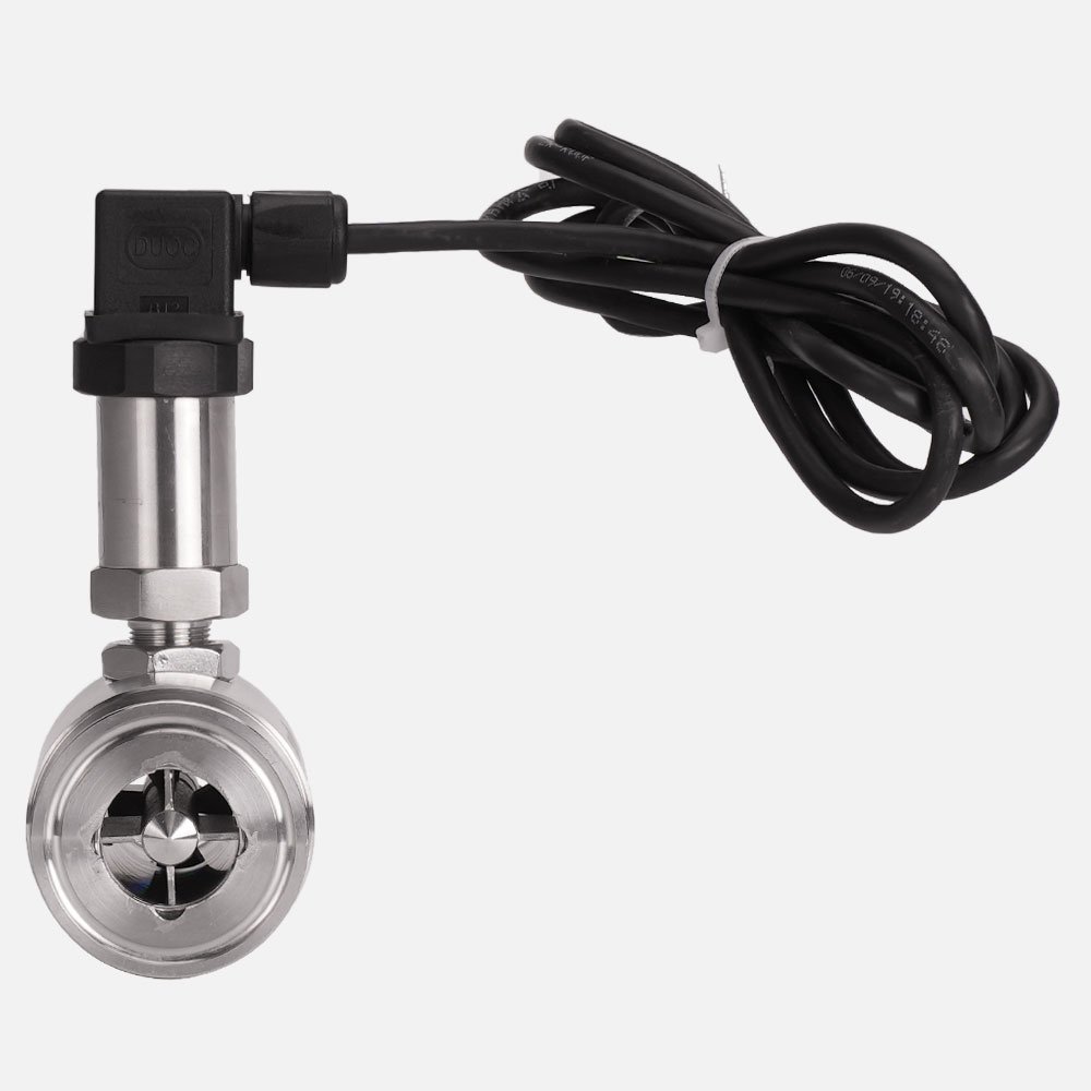 DN25 Pulse Turbine Flow Meter Water Gas Flowmeter with Factory Price