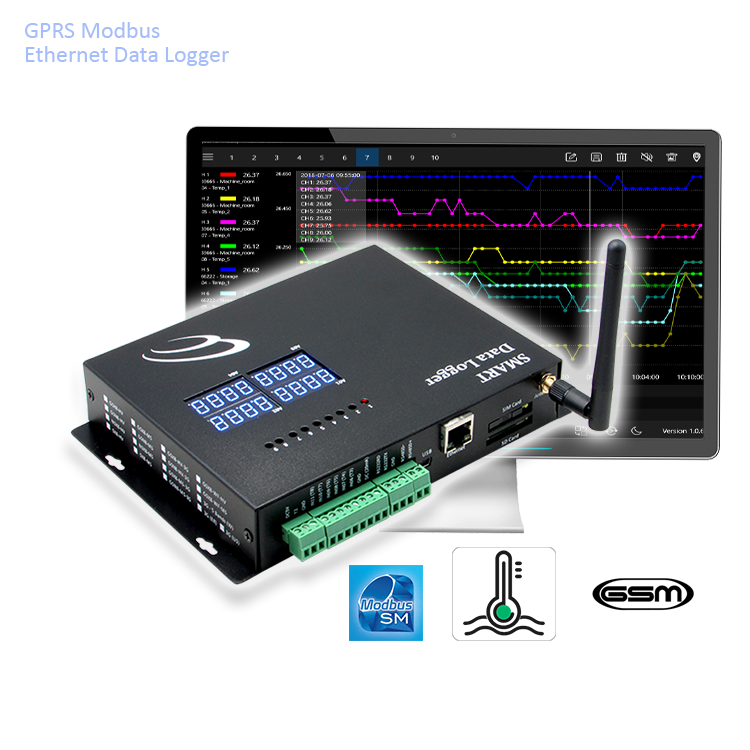 Chilled Water Ultrasonic Flow Meter With Data Logger RS485 Modbus Flowmeter Oil Gas Water Flow Recorder Hight Water Level Gsm
