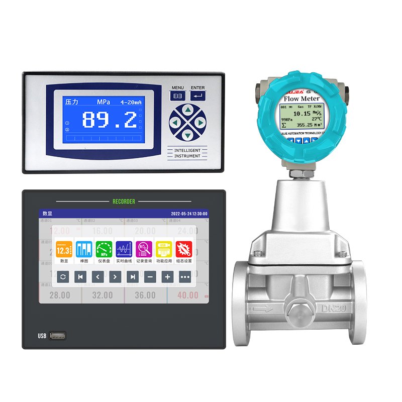 High Temperature and High Pressure Precession Flowmeter Explosion-proof IP65 protection Class Low Maintenance Flowmeter