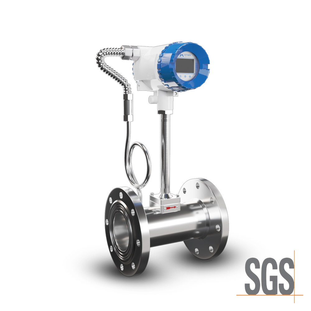 DN100 Gas Vortex Flow Meter Dry Gas Meter Steam Flowmeter Flowmeters Air