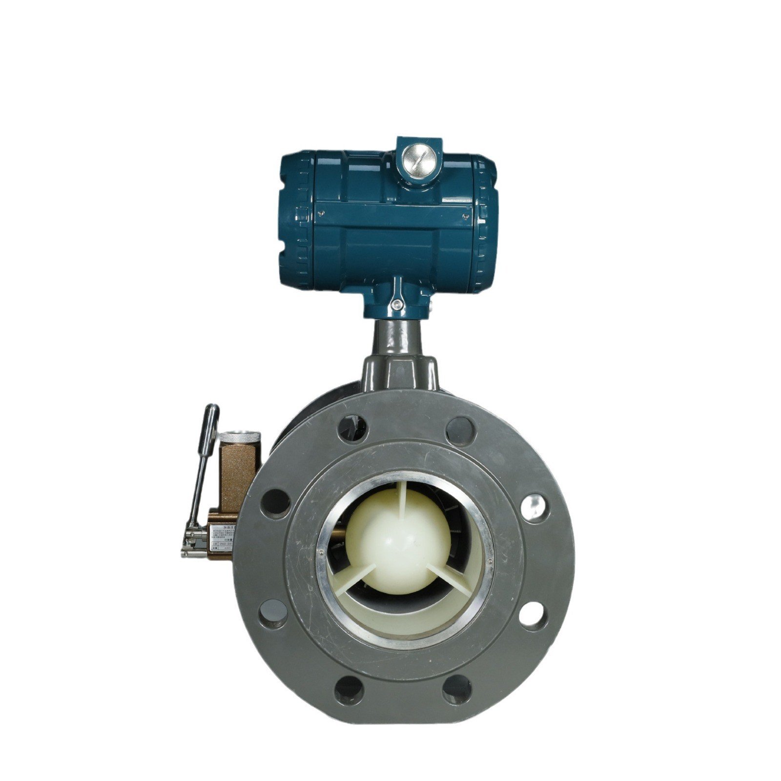 2'' DN50 Compressed air Turbine Flow Meter LNG Gas Flowmeter with LCD Pulse 4-20mA Output