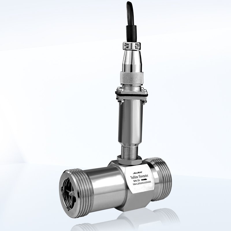 Low Range Turbine Flow Meter SS304 Digital Display Turbine Alcohol Flow Meter 2 Inch Pipe