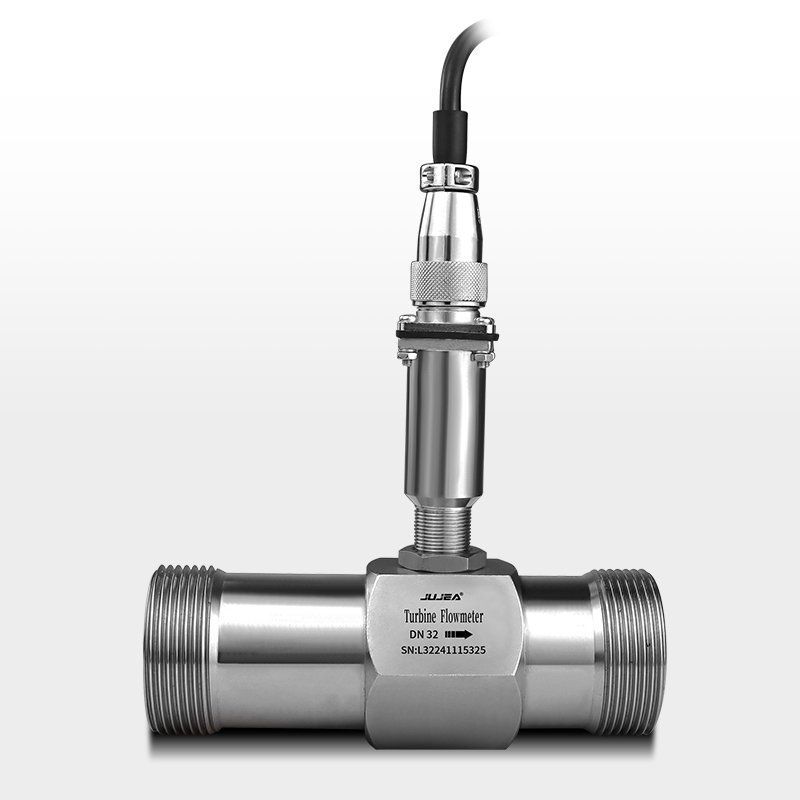 Low Range Turbine Flow Meter SS304 Digital Display Turbine Alcohol Flow Meter 2 Inch Pipe