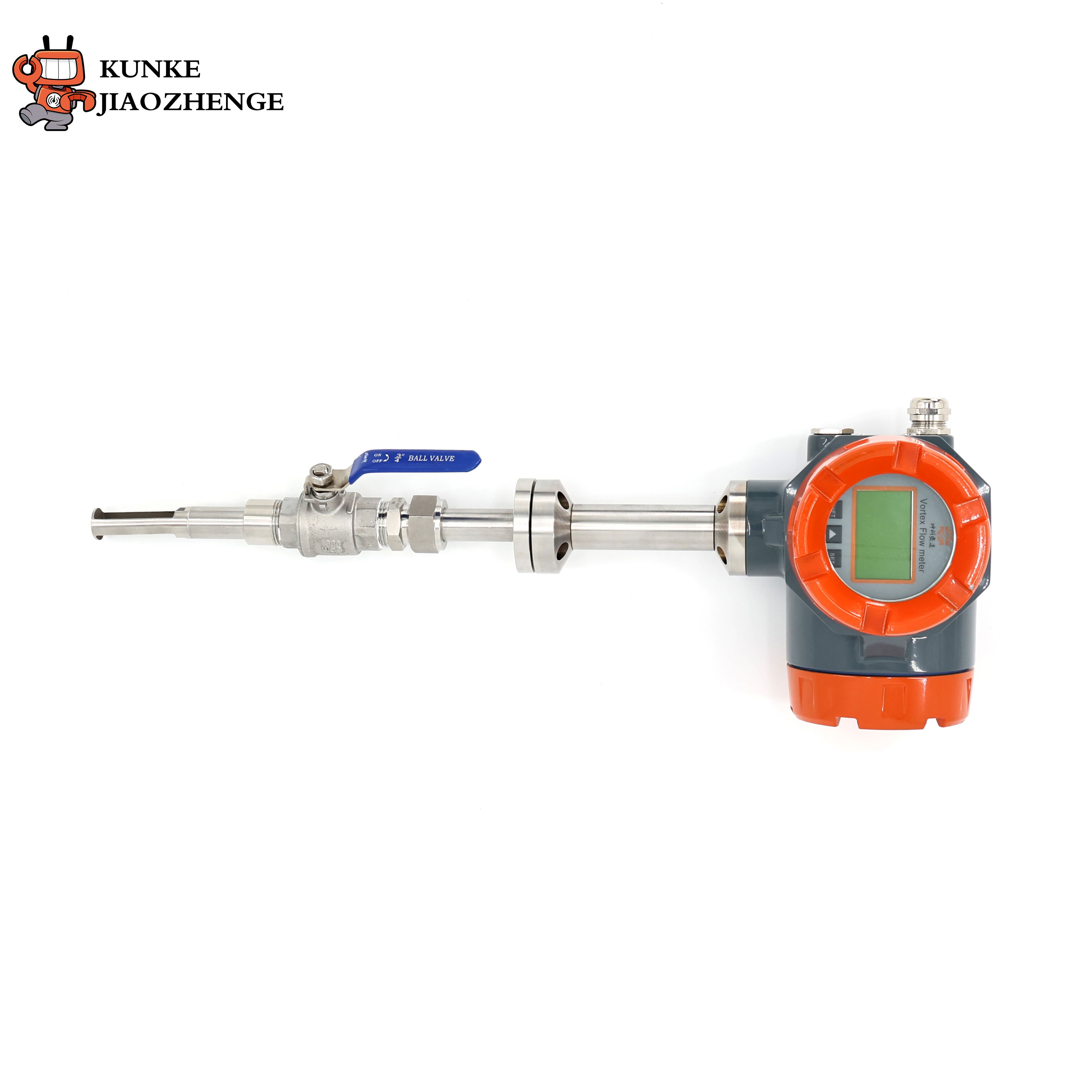 DN10-2000mm High Temperature Explosion-proof Gas Flowmeter Customizable OEM Mass Flow Meter for Water Oil Liquid Air