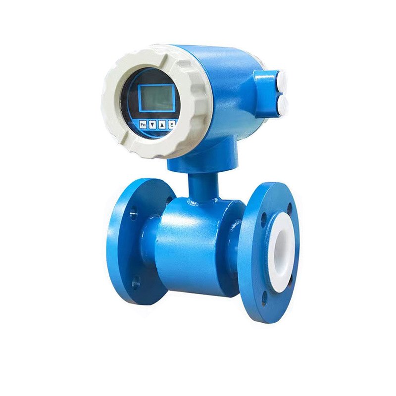 Top Quality 4-20mA Intelligent Electromagnetic Flowmeter Slurry Liquid Dn50/100 Flowmeter for Chemical Sewage Treatment Station