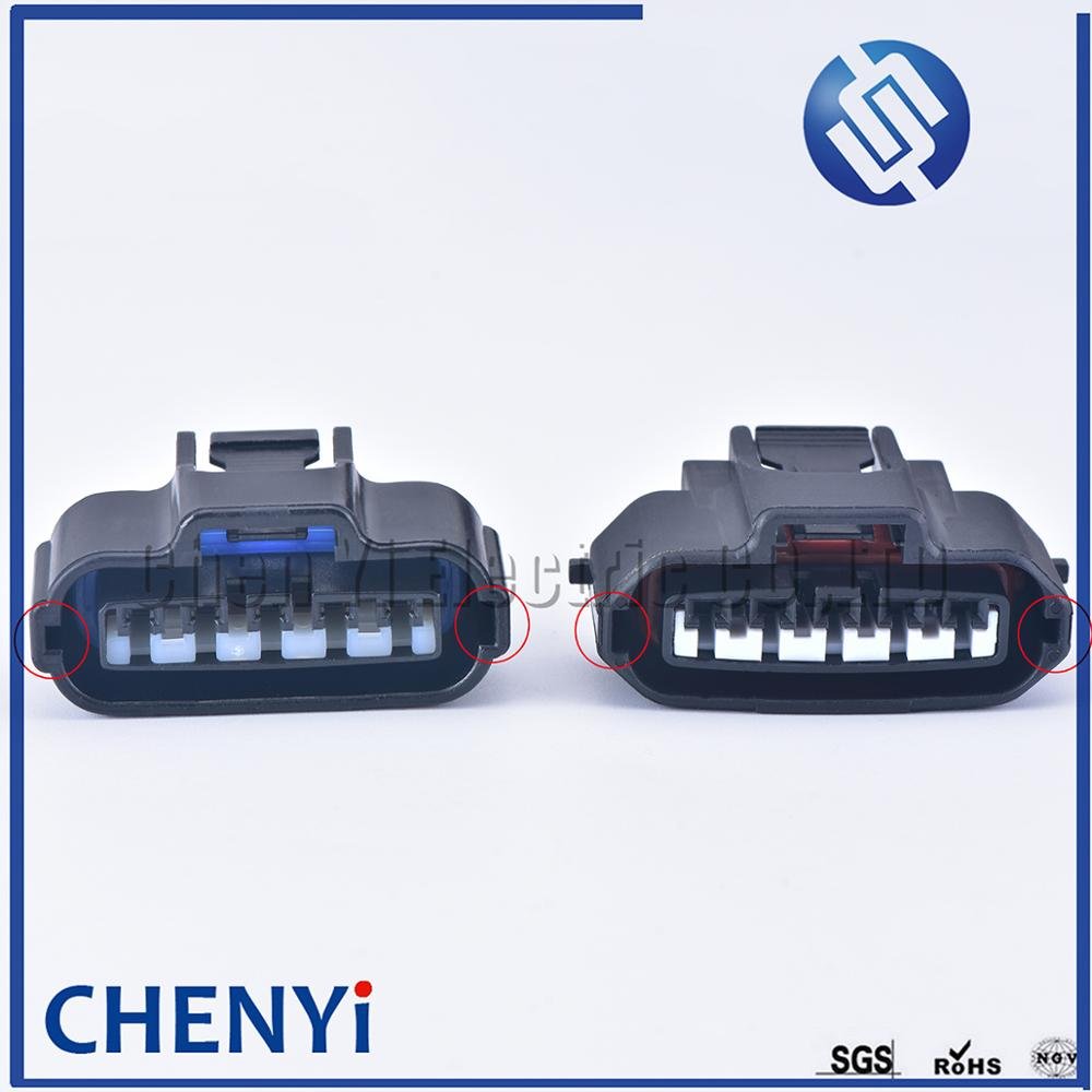 5 Pin Engine Plug Female Housing Wire Harness Connector Ignition Air Flow Meter Socket for MG640945-5 90980-11024