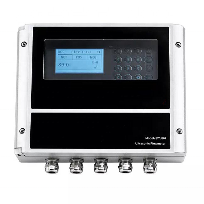 TOYI Wireless air Flow Meters Digital Water Liquid Controls Ultrasonic Flow Meter