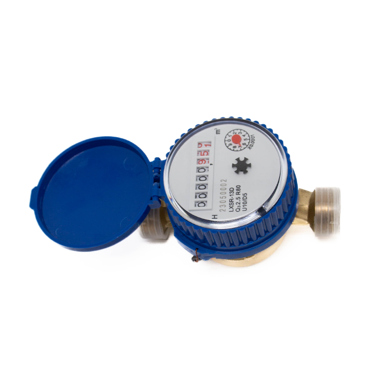 1/2"-1" SingleJet 110mm Dry Brass Water Meters